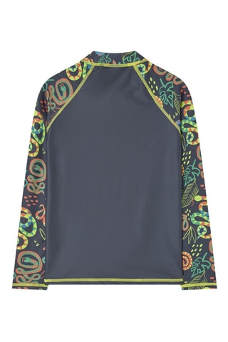 T-shirt - Blu notte - Blu, verde e arancione