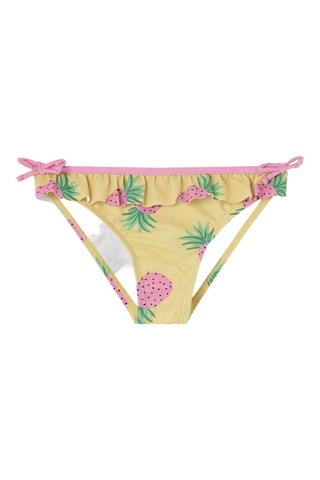 Slip bikini - Giallo - Verde, giallo e rosa