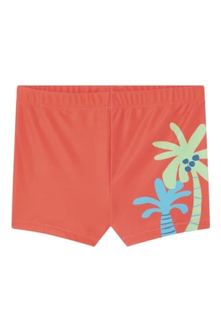 Slip bikini - Arancione - Blu, arancione e verde