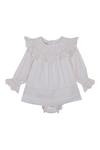 Blusa e bloomer - Bianco