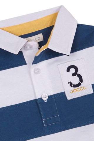 Polo - Bianco e blu