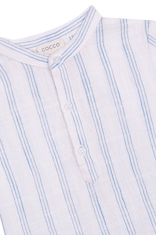 Camicia - Bianco e blu