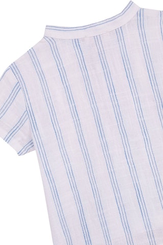 Camicia - Bianco e blu