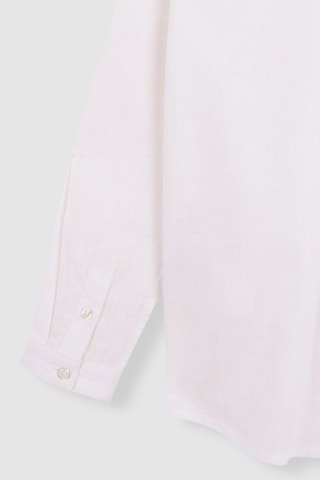 Camicia in lino - Bianco