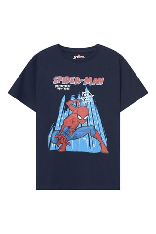 T-shirt Spider-Man Avengers Marvel - Navy - Bianco, rosso e blu
