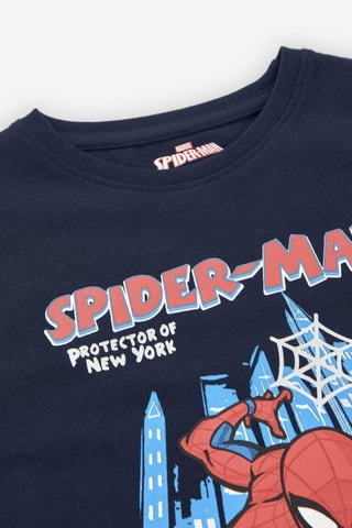 T-shirt Spider-Man Avengers Marvel - Navy - Bianco, rosso e blu