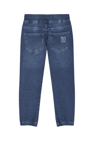 Jeans in pile - Blu - Bianco e blu