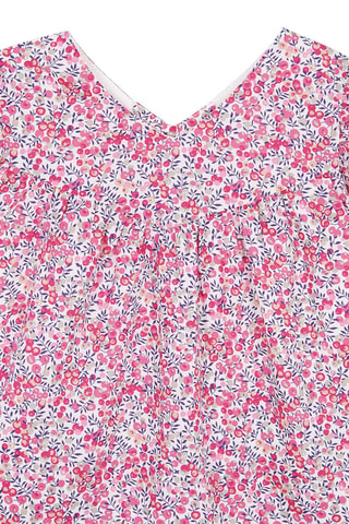Abito e bloomer - Bianco, blu, giallo e rosa