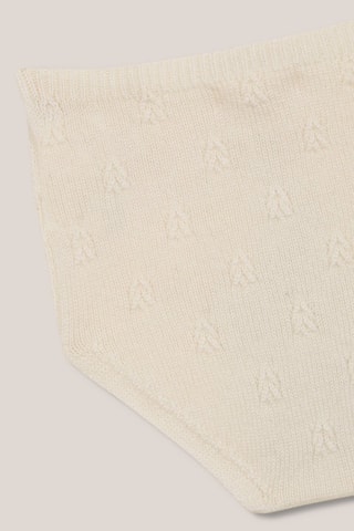 Bloomer in lana e cashmere. - Bianco