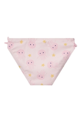 Slip bikini - Rosa chiaro - Nero, giallo e rosa