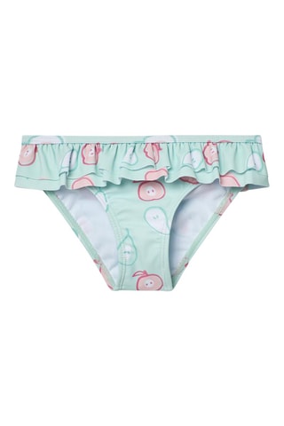 Slip bikini - Verde chiaro - Rosso, verde e rosa