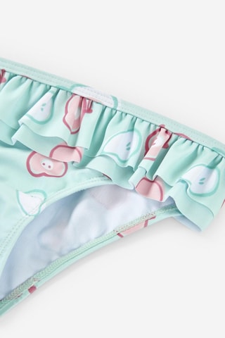 Slip bikini - Verde chiaro - Rosso, verde e rosa