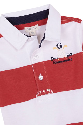 Polo - Bianco e rosso