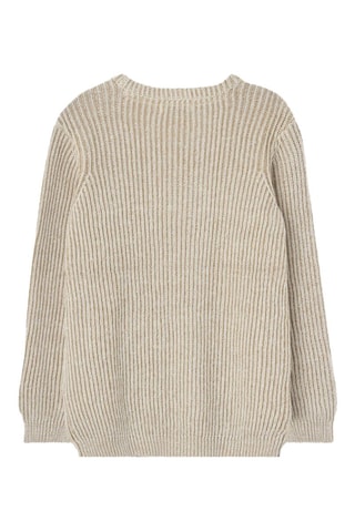 Maglia - Ecrù - Bianco e marrone