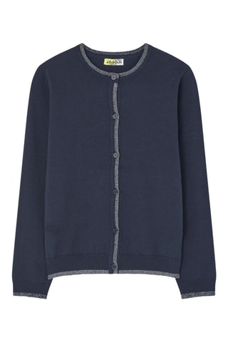 Cardigan - Navy - Blu e grigio