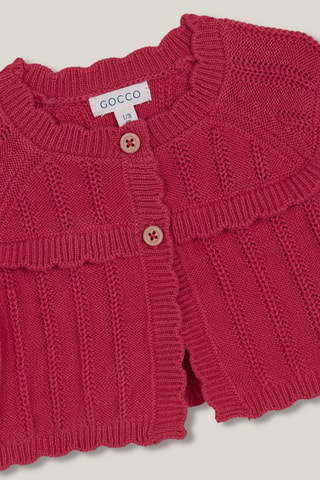 Cardigan - Rosso
