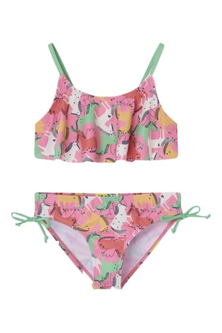 Bikini - Rosa - Bianco, rosso e rosa
