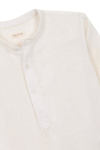 Camicia in lino - Bianco