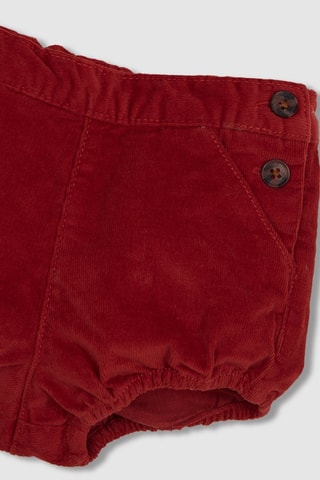 Bloomer in velluto - Rosso