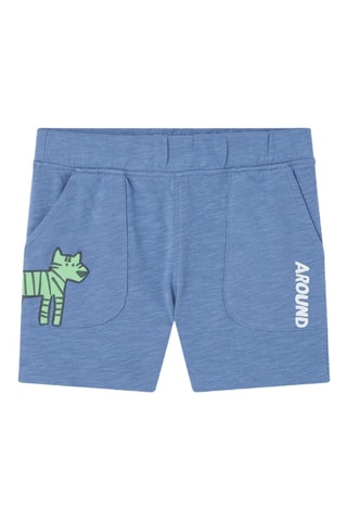 Shorts - Azzurro - Bianco, blu e verde