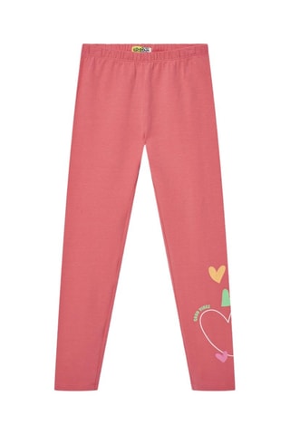 Leggings - Arancione - Verde, arancione e rosa