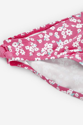 Slip bikini - Rosa - Bianco, verde e rosa