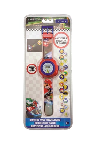 Montre digitale avec projections Mario Kart - Dès 3 ans