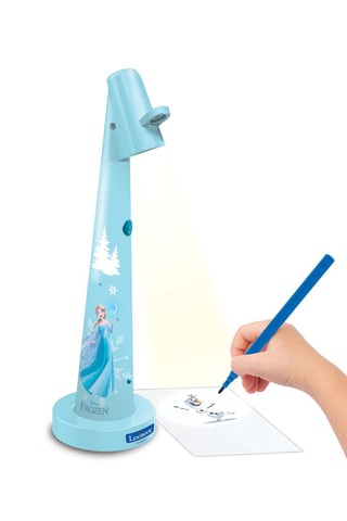 Projecteur de dessins rechargeable Elsa La Reine de Neiges Disney - Dès 3 ans