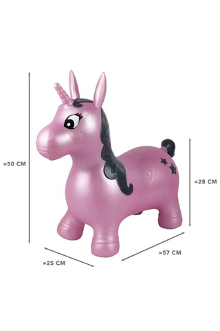 Licorne sauteuse gonflable Dès 3 ans