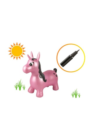 Licorne sauteuse gonflable Dès 3 ans
