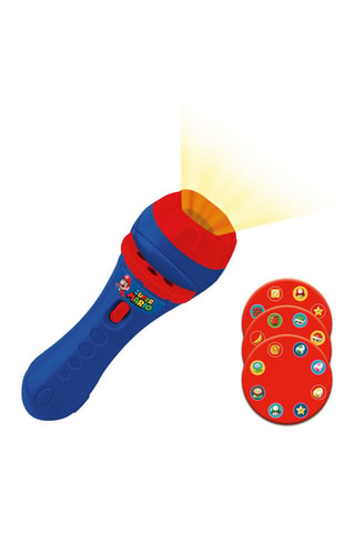 Projecteur à histoires et lampe torche Super Mario - Dès 3 ans