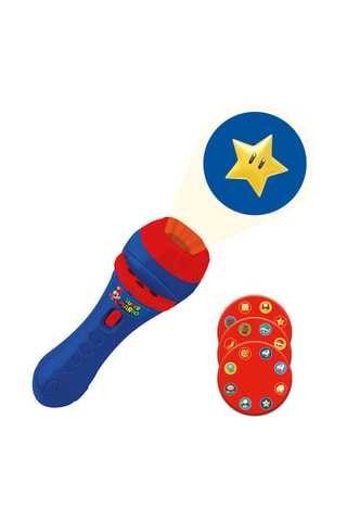 Projecteur à histoires et lampe torche Super Mario - Dès 3 ans
