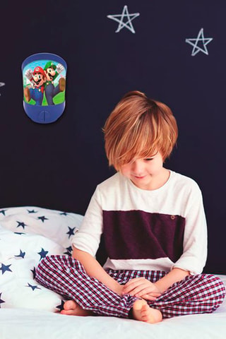 Veilleuse Mario et Luigi Bleu et rouge
