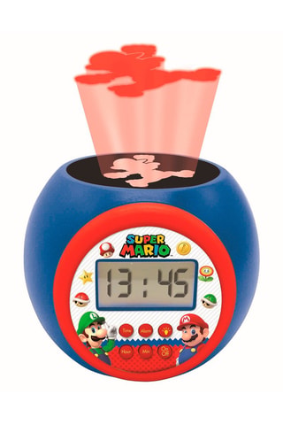 Réveil projecteur Mario - Dès 4 ans