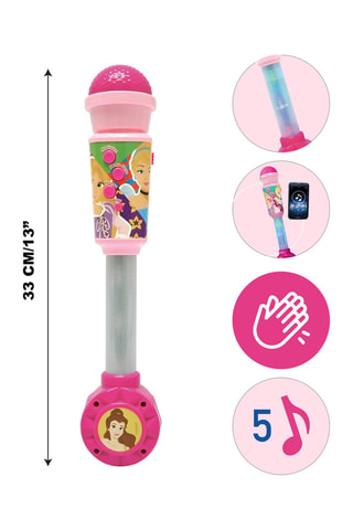 Microphone lumineux Princesses Disney - Dès 4 ans