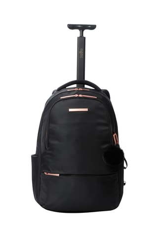 Sac à dos à roulettes - Noir