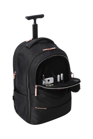Sac à dos à roulettes - Noir