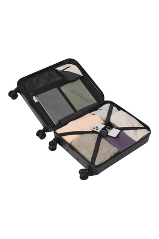 Valise cabine Harbor (S) - Noir - 55 cm