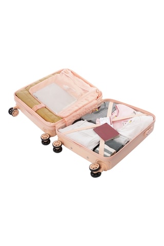 Valise cabine Bazy+ (S) - Rose clair - 54 cm
