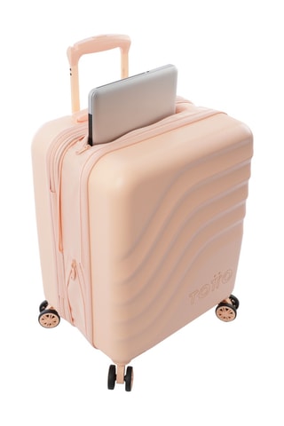 Valise cabine Bazy+ (S) - Rose clair - 54 cm
