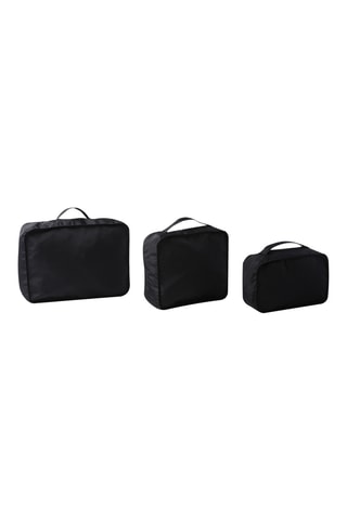 6 sets d'organiseurs de voyage - Noir - 29,5 x 40 x 7 cm