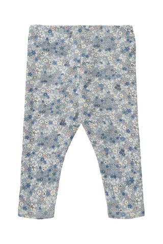 Leggings de algodón orgánico - Azul