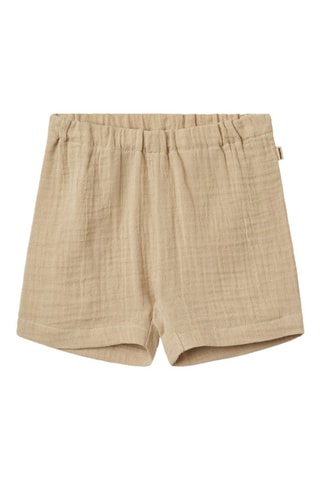 Short de algodón orgánico Luca - Beige