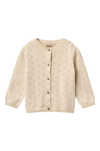 Cárdigan de algodón orgánico - Beige