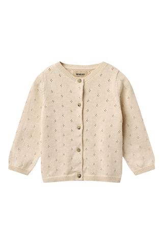 Cárdigan de algodón orgánico - Beige