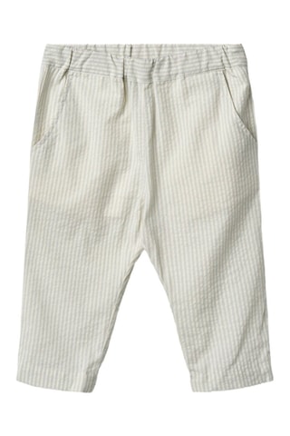 Pantalón de algodón orgánico Andy - Negro, beige y azul