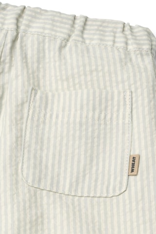 Pantalón de algodón orgánico Andy - Negro, beige y azul