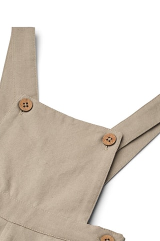 Peto corto de algodón orgánico Erik - Beige