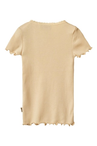 Camiseta de algodón orgánico Katie - Beige