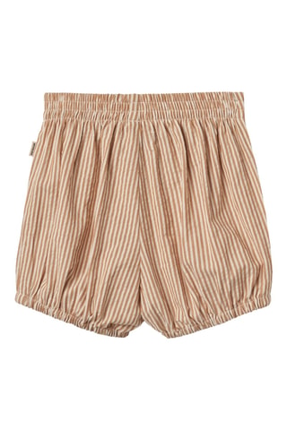 Cubrepañal de algodón orgánico Ollie - Beige y marrón